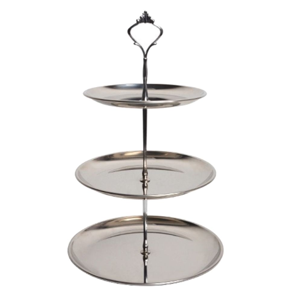Home Decor 3 Tier Multifunctional Cake Stand Organiser Tray (36x23cm