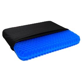 FABRICK × have a good time CUSHION Health Office Breathable Honeycomb Gel Cushion with Non-Slip Cover