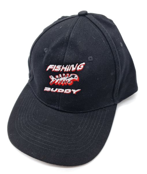 Fishing Buddy Black Fishing Cap