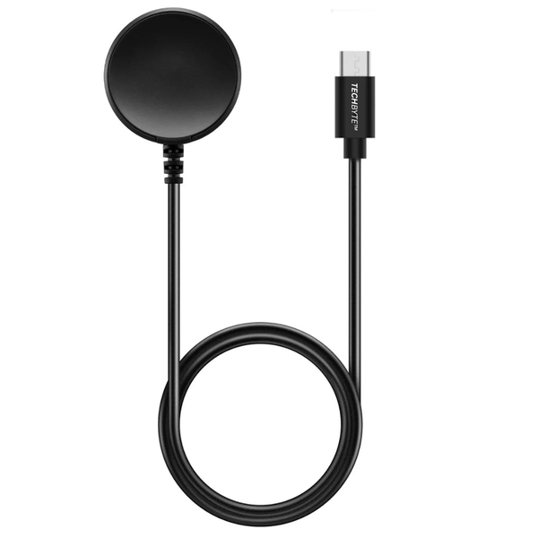 TechByte Charger Cable for Samsung Galaxy Watch 6/5/4/3/Active 2- USB-C/ 1m