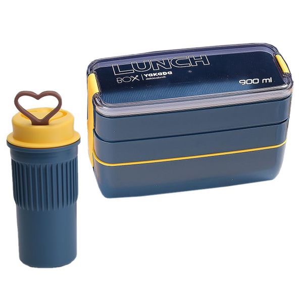 Lunch Box with Water Bottle - 900ml