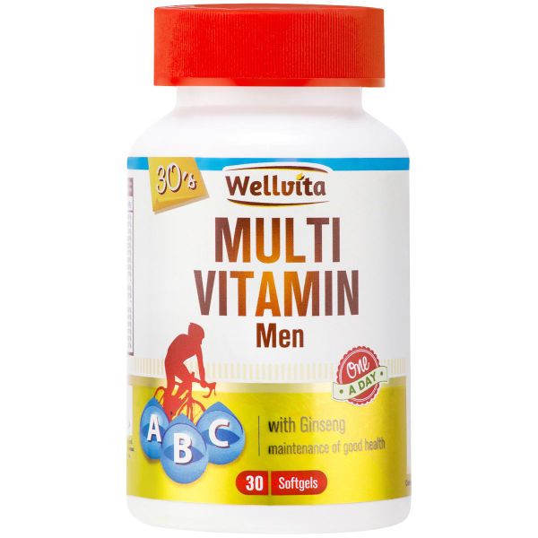 Wellvita Multivitamin Men - 30 Softgels