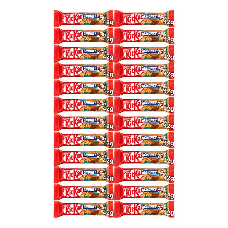 Kit Kat Peanut Butter Chunky - 24 x 42g | Shop Today. Get it Tomorrow ...