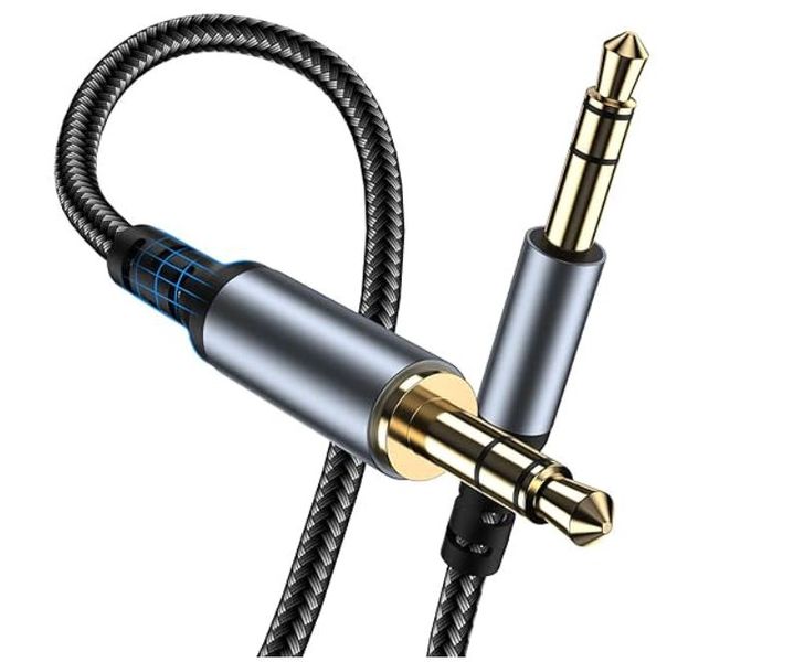 3.5mm Aux Cord (6.6Ft / 2m), 3.5mm Male to Male Aux Cord