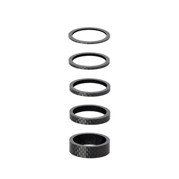 Toopre 5 Piece Carbon Fibre Stem Spacers - Small Set
