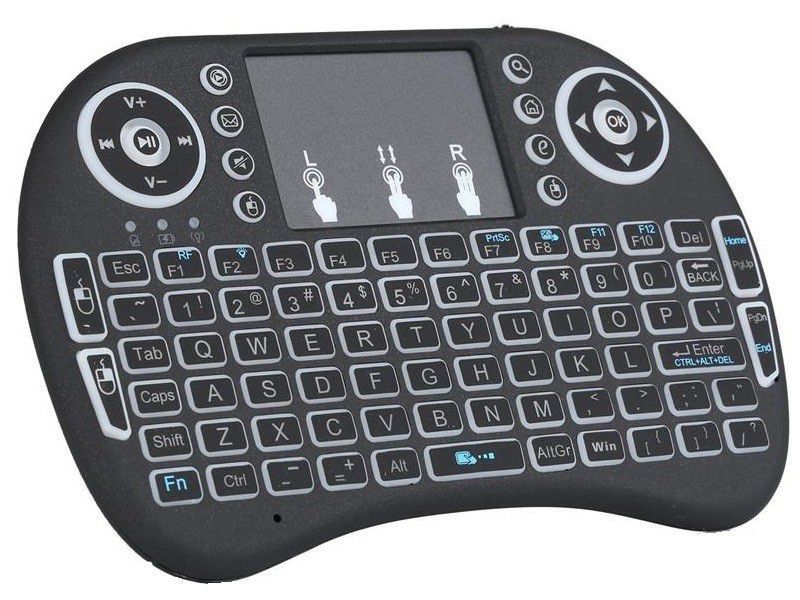 Mini 2.4GHZ Wi-Fi- Multimedia Keyboard With Touchpad &amp; Backlit