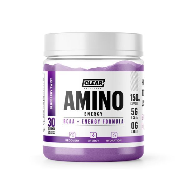 Clear Nutrition Amino Energy 30 Servings - Blueberry