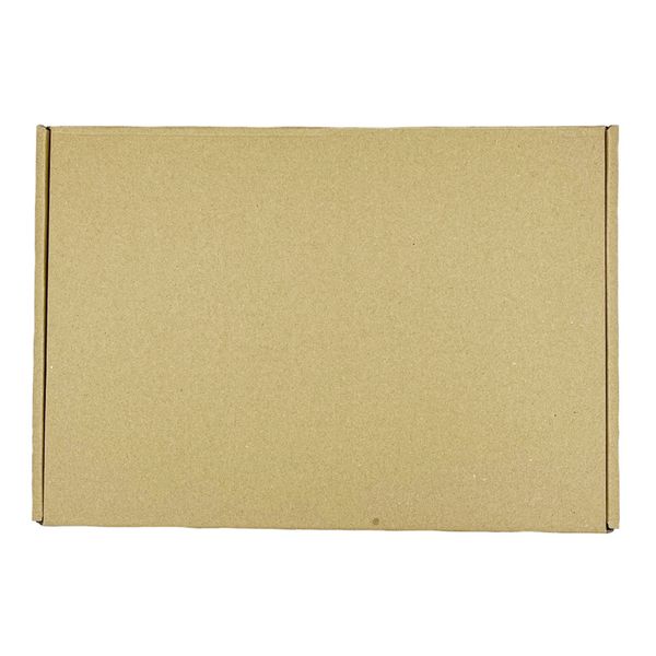 5 x Brown Kraft Shipping Boxes Large Corrugated Brown Mailer Box-32x22x3cm