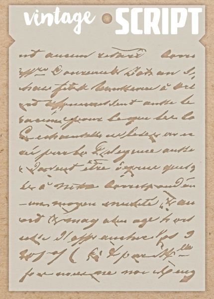 Celebr8 Mask - Vintage Script