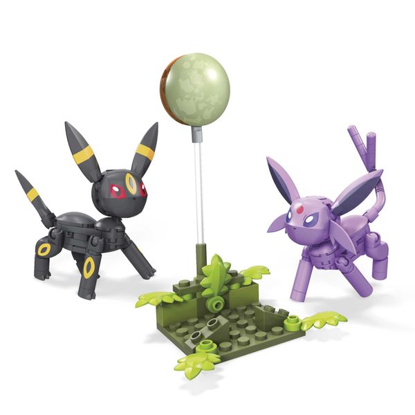 Mega Construx Pokémon Umbreon &amp; Espeon Building Toy Collectible - 122 Pieces