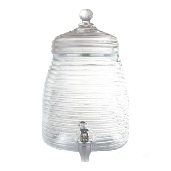Beverage Dispenser 5Litre Glass With Tap