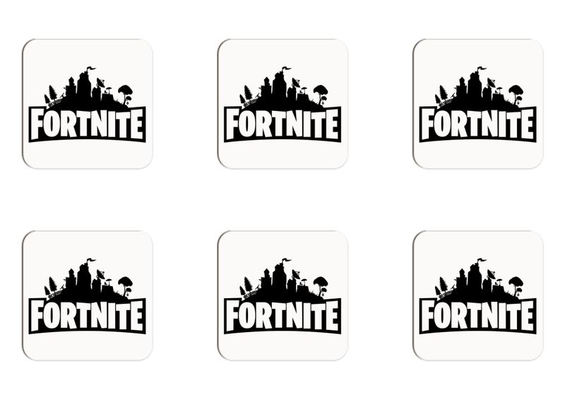 Fortnite Coaster Set - 6 Pack