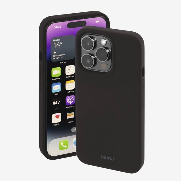 Hama "MagCase Finest Feel PRO" Cover for Apple iPhone 14 Pro, Black