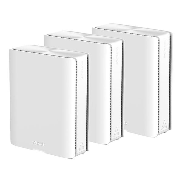 ASUS ZenWiFi BQ16 Wi-Fi 7 Quad-Band AiMesh Wireless Mesh WiFi (3 Pack)