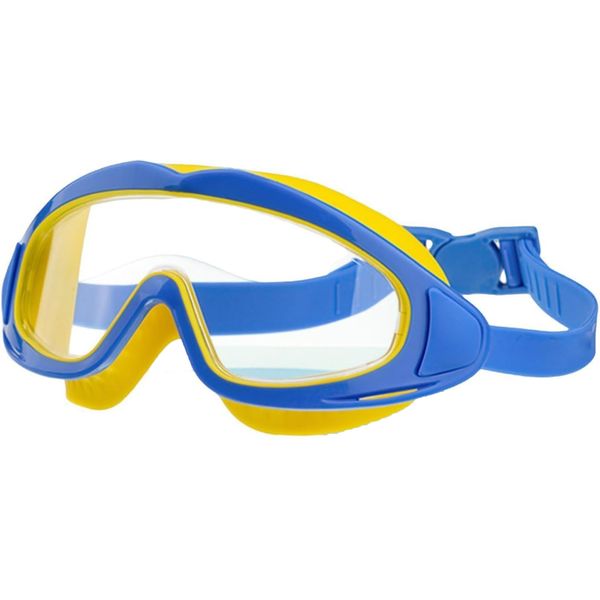Swimming Goggles UV Protection Leakproof Anti Fog Big Frame for 2-16 year