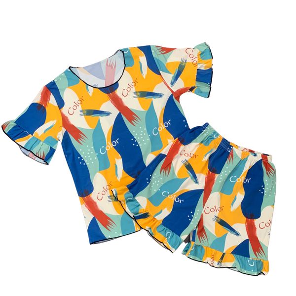 Women's Summer Pyjamas - 2 Piece