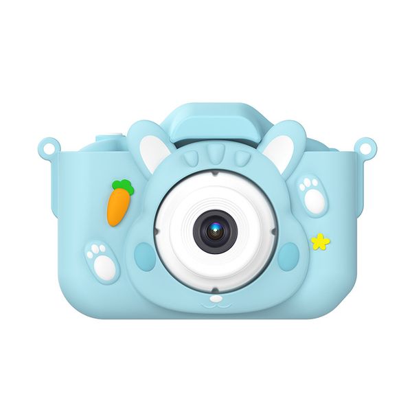 TF Card 128G Kids Camera Toys,48MP Dual Lens (Bluer)