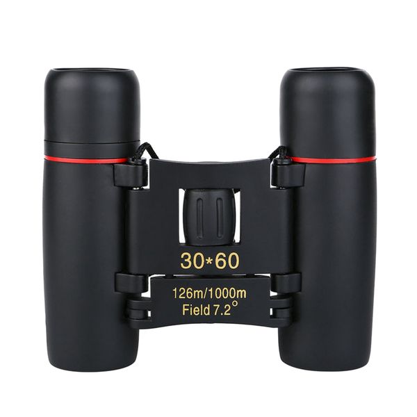 Mini Binoculars 30x60 HD Wide View Low Light Night Vision Orange Red Film