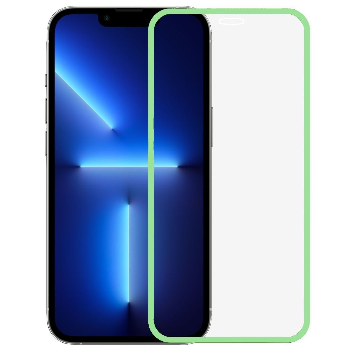 MXM™ Luminous Border Glow In The Dark Screen Protector iPhone 13 Pro