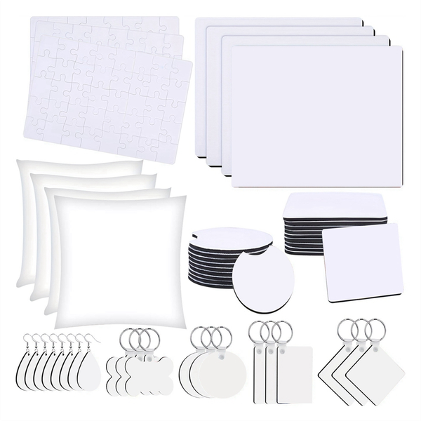 82PCS Sublimation Blanks Products Set