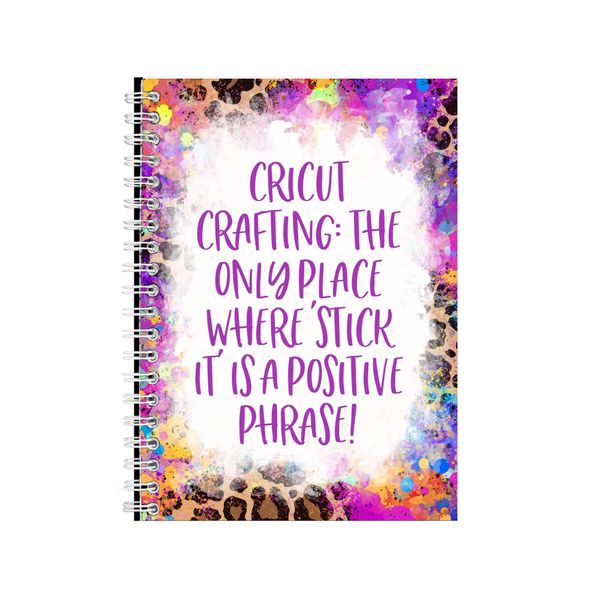 Cricut Crafting Stick Notebook Crafting Gift Idea A4 Notepad Pad 85