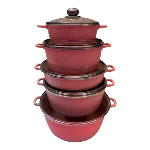 IH-Premium Quality Non Stick 10 Pieces Set