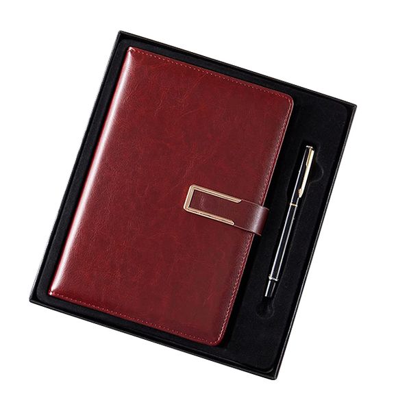 Leather Stationary Combo - A5 Hardcover Leather Journals+Stylus