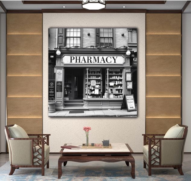Canvas Wall Art - Vintage Apothecary