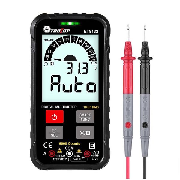 Digital Multimeter Frequency Current Resistance Capacitance Meter