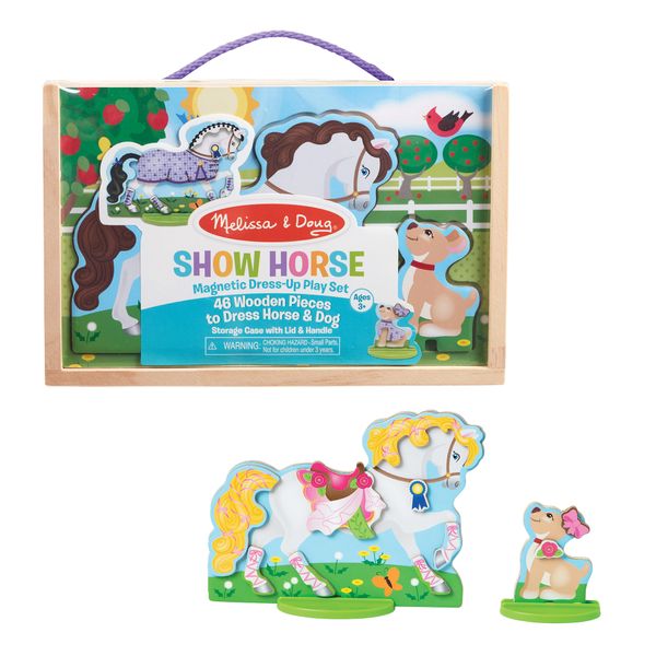 Melissa &amp; Doug Show Horse Magnetic Dress-Up Play Set