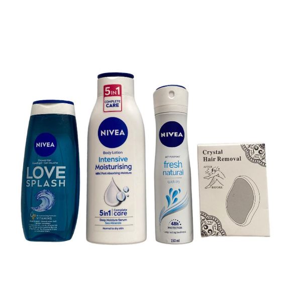 Body Care Nivea Set with Hair Remover