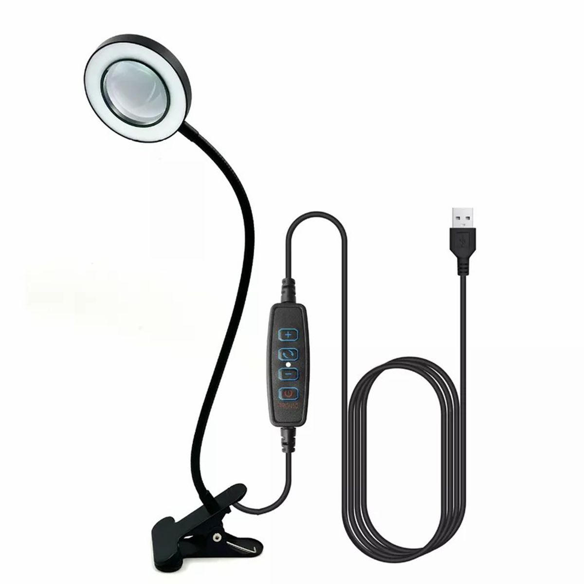 LED Clip Light Eye Protection Reading Lights Desk Lamp USB Bedside lamp