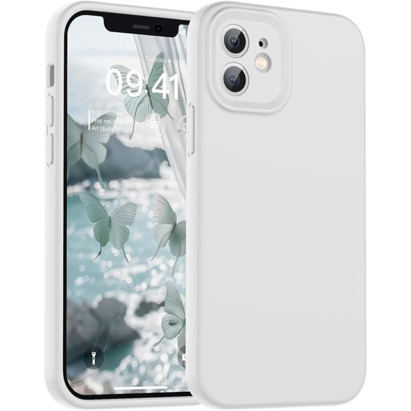 Compatible With IPhone 12Pro Liquid Silicone Phone Case