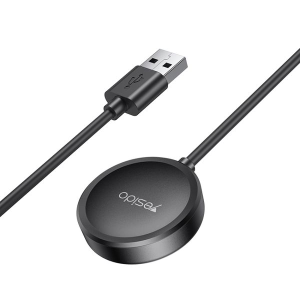 Yesido CA161 For Samsung Watch USB Magnetic Charger, 1m (Black)