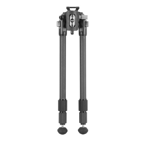 Vanguard Equalizer 3QSC Carbon Fibre Pivoting Gun Bipod with Pic Rail Mount
