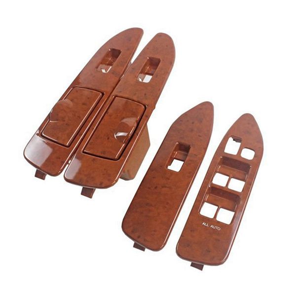for Lhd Interior Wooden Window Switch Panel Compatible with Toyota