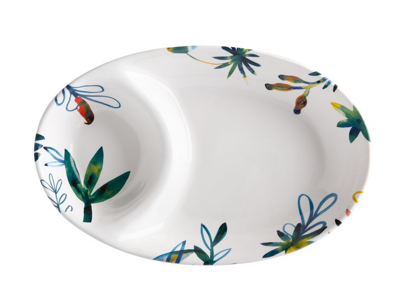 Maxwell and Williams Marc Martin Dusk Oval Chip and Dip 28.5X19cm