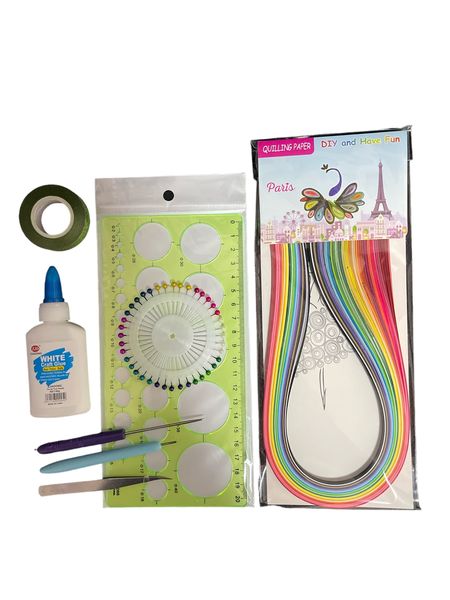 Quilling Paper Kit Set for Beginners