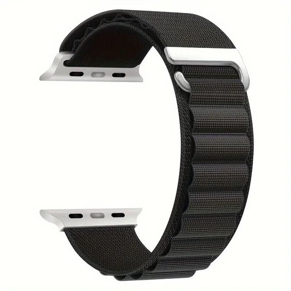 Breathable Nylon Watch Band with G Hook Compatible with Apple- 38/40/41 mm