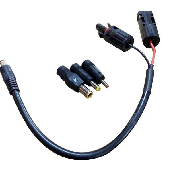 Multi DC (DC5521, DC35135, DC5525 &amp; DC7909) to MC4 Adapter Cable for Solar