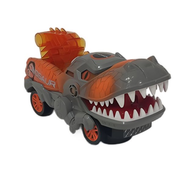 Kids Smoke Blowing Dinosaur Car with LED Lights