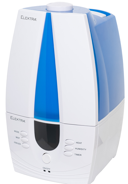 Elektra Ultrasonic Steam Aroma Humidifier - Hot &amp; Cold Mist, Aroma Control