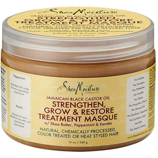 Shea moisture jamaican black caster oil strengthening treatment masque 340g