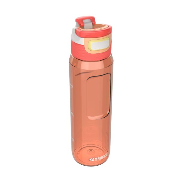Kambukka Elton Water Bottle with 3 in 1 Snapclean Lid Orange - 1000 ml