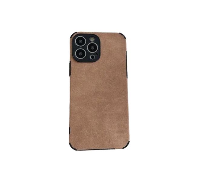 Matte Faux Leather iPhone Case - Green