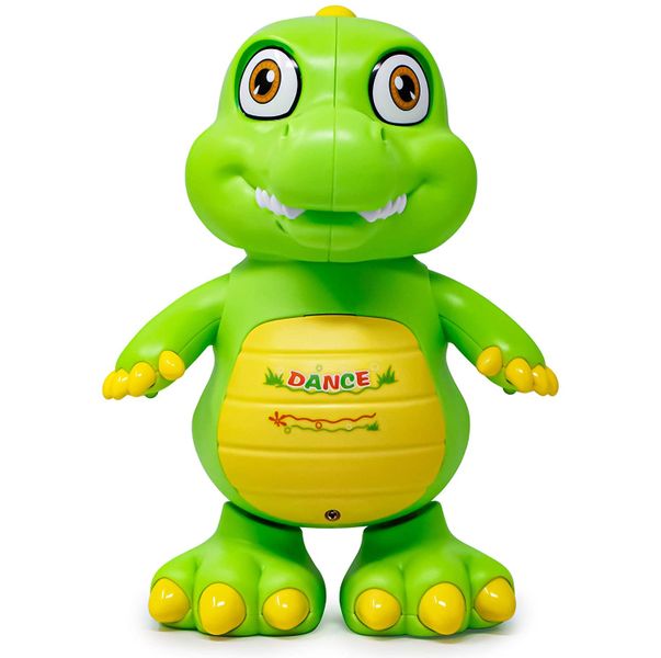 Amazing Dancing Crocodile Musical Toy for Kids-green