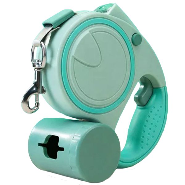 FocusPets Portable LED Retractable Dog Leash 3m