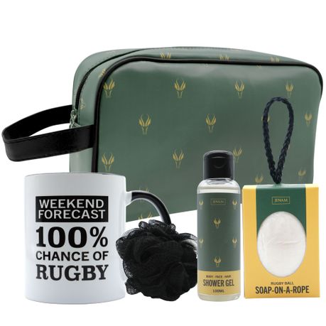 Jenam Men's Gift Set - Rugby Edition - Springbok Supporter Gift Image