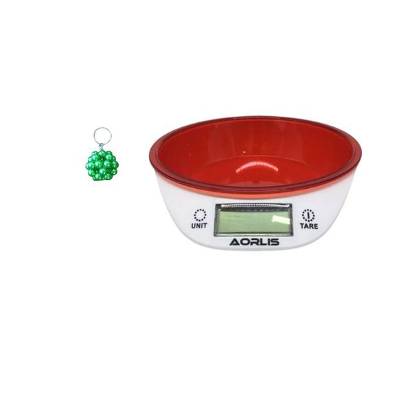 Aorlis AO-78370 Digtal Bowl Kitchen Scale And A Keyholder