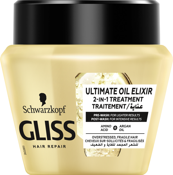Schwarzkopf Gliss Ultimate Oil Elixir Treatment Mask - 300ml